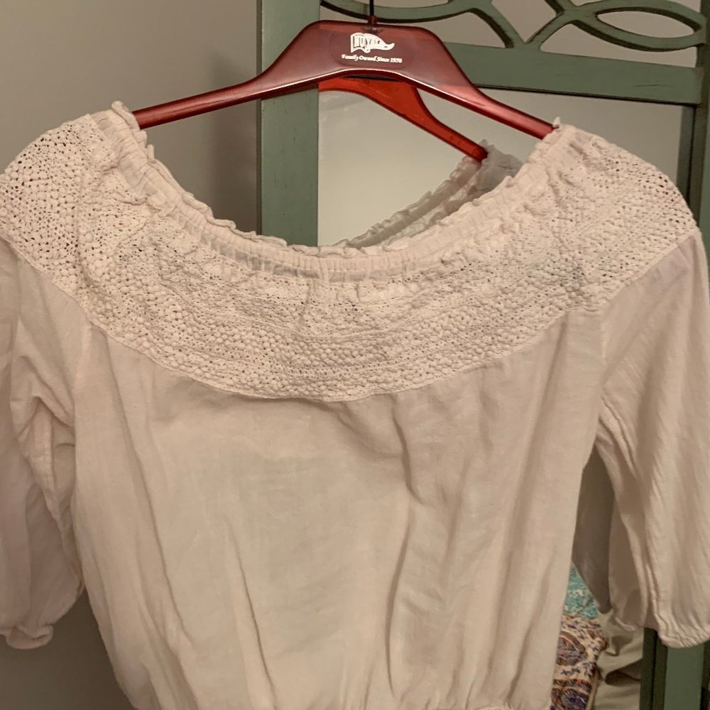 Off the shoulder top